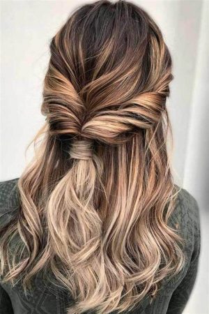hairstyles semi waves pigtail braid
