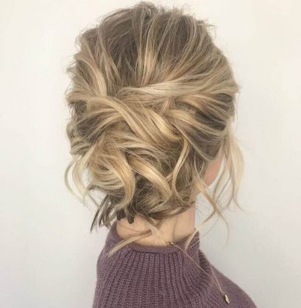 messy cute wave hairstyles