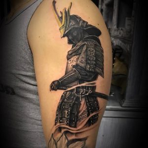 japanese samurai tattoo