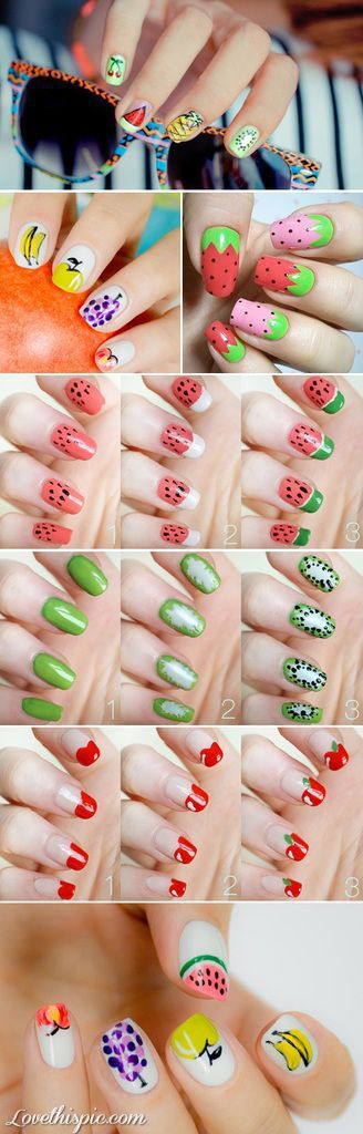 design some for girls steps fruit