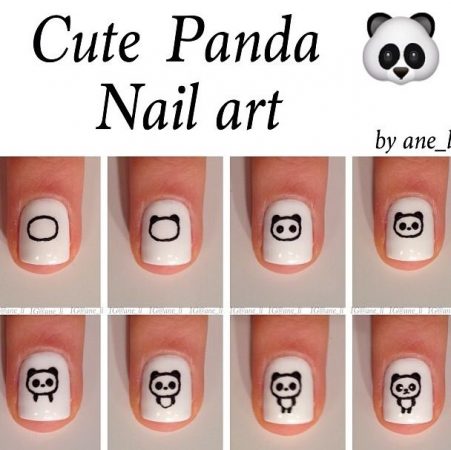 design some for girls panda steps