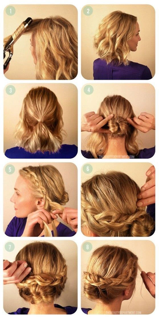 73 Easy Updo Hairstyles Step by Step for Long Hair 2020 - Trendy Queen ...