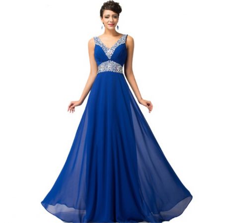 dress-plus-size-blue-long-rhinestones-wedding-party 