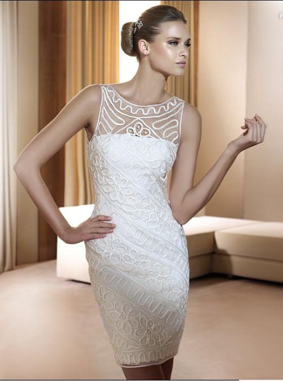 short wedding dresses for civil wedding