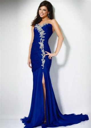 Long-Blue-Color-Party-Dresses-11 