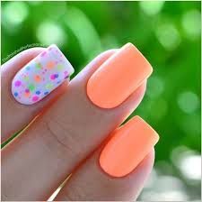 nail designs with dots and flowers