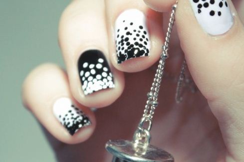 nail designs with colored dots