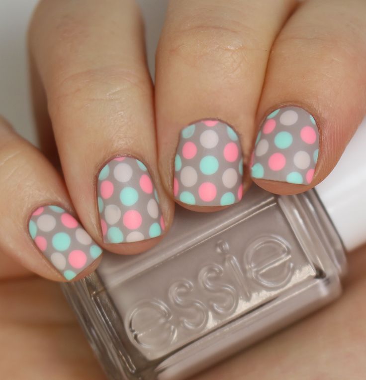 dotted nail designs