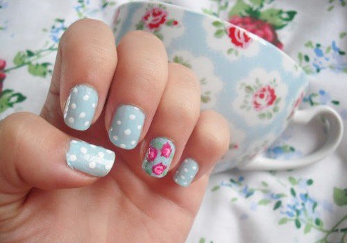 beautiful painted nails