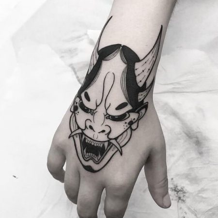 japanese tattoos demons