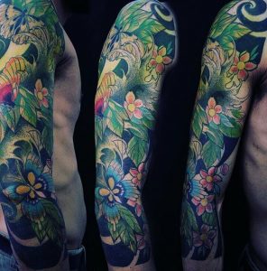 japanese forearm tattoos men