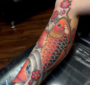 koi fish tattoos