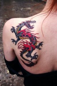 dragon tattoos for women