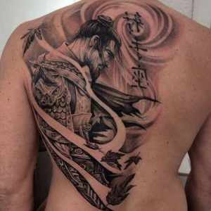 samurai tattoos