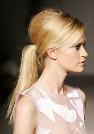 trendy-hairstyles-updo-ponytail