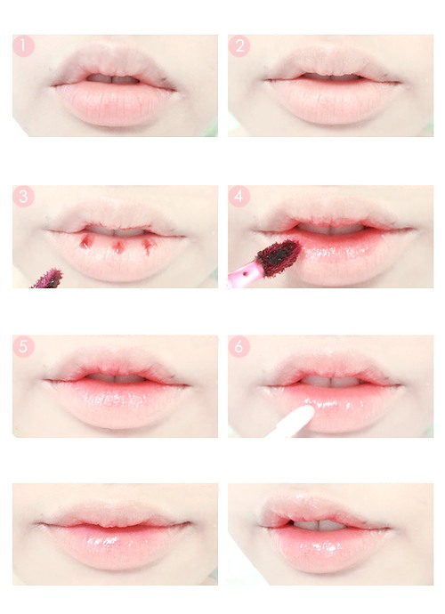 How-to-paint-lips-in-gradient-2 