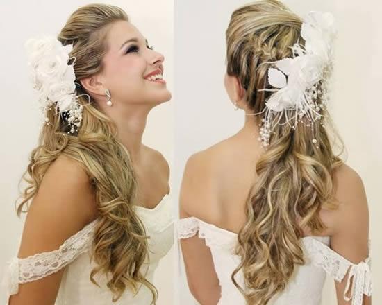 Model hairstyle for bride (Photo: Disclosure)