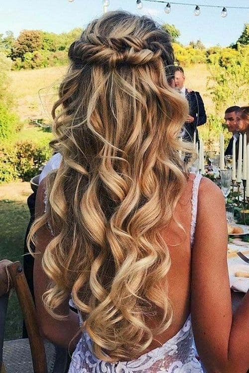 hairstyle for prom party