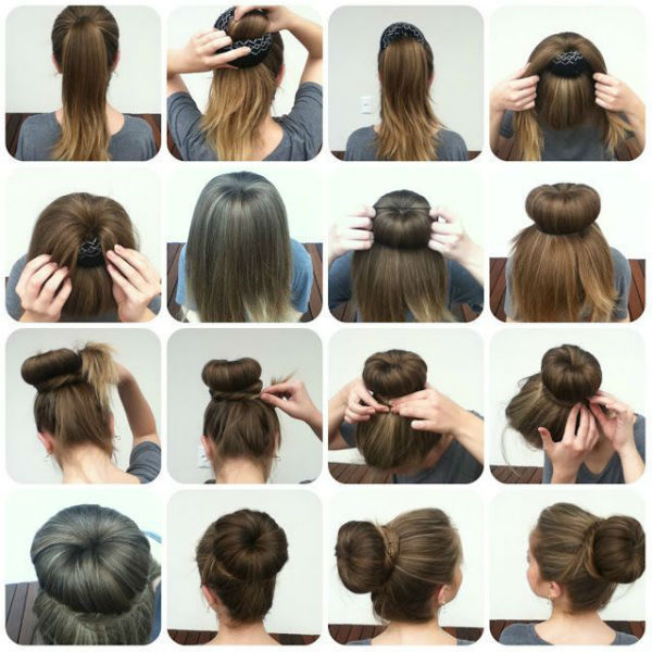 How to do easy hairstyles alone