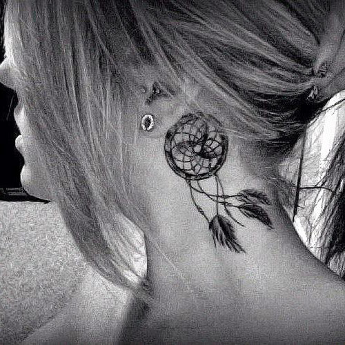 dreamcatcher tattoos for women 6