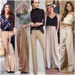 outfit with beige pants woman