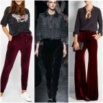 women's outfits with velvet pants