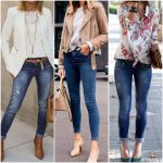 outfits with skinny jeans for women