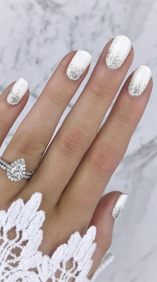 wedding nails 2021