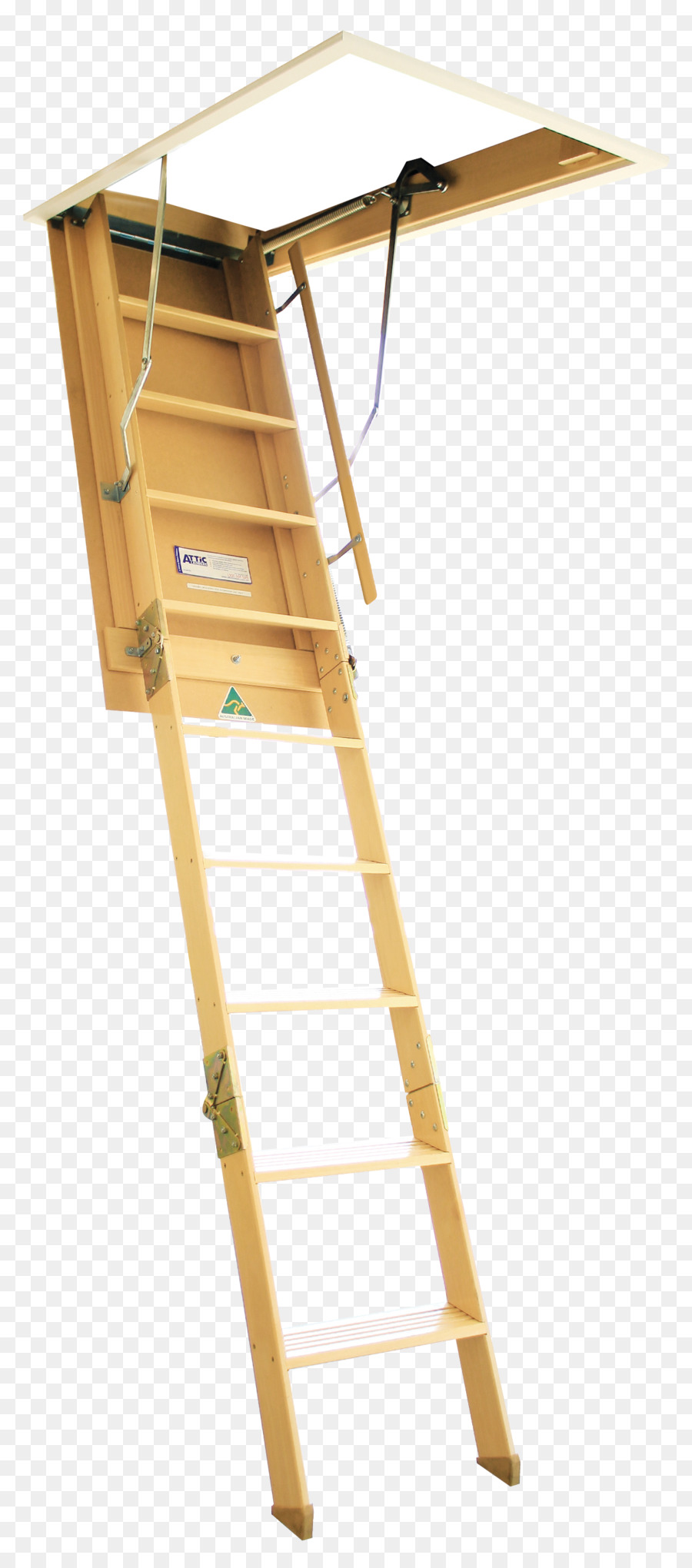 modern, folding loft ladder