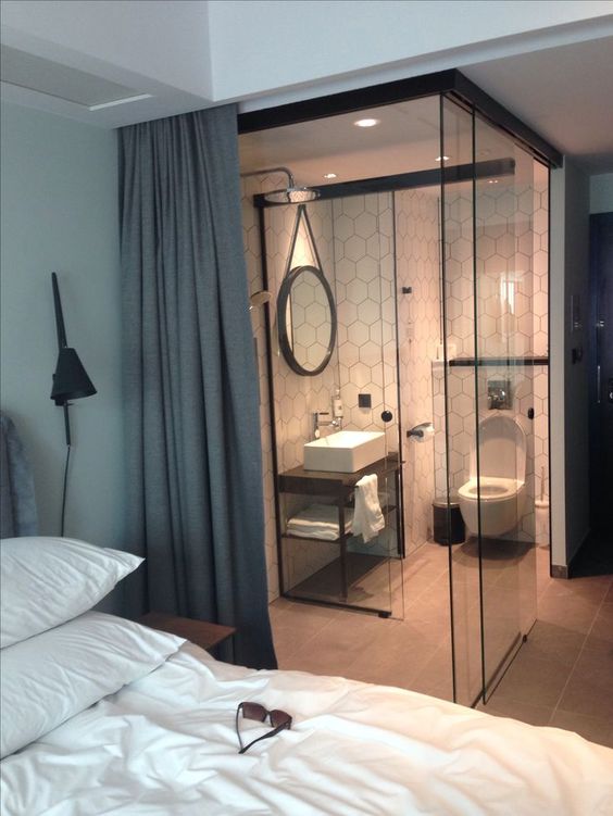 tempered glass door for bedroom