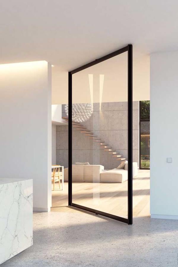 Glass door for living room - Trendy Queen : Leading Magazine for Today