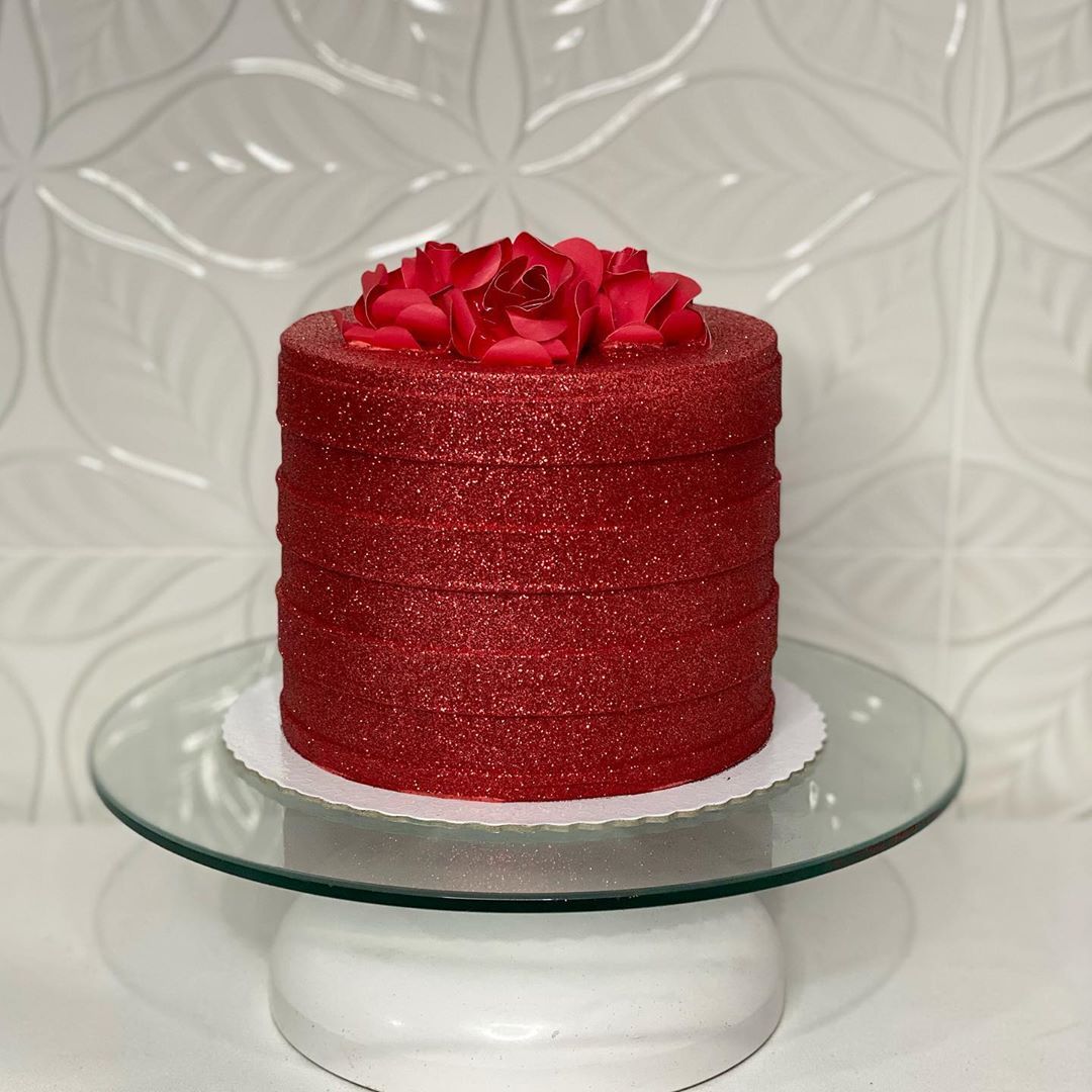 Red Glow Cake