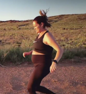 nike maternity film