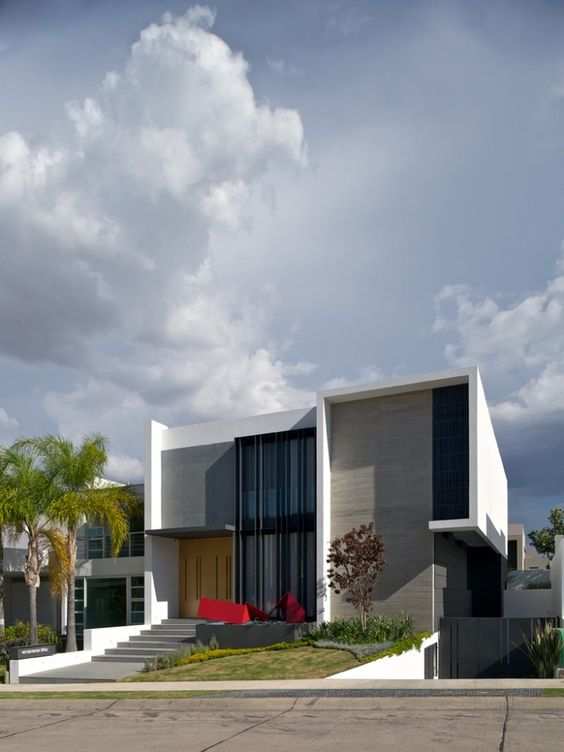 House with modern facade