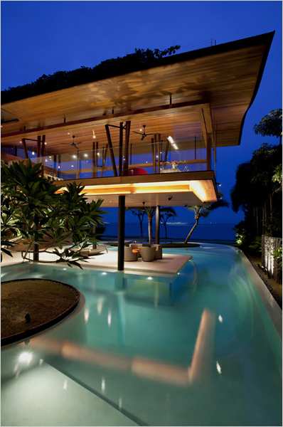 stylish with pool