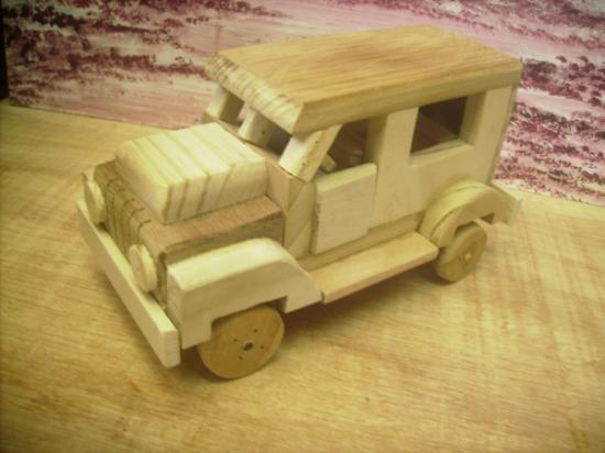 pine wood crafts cart