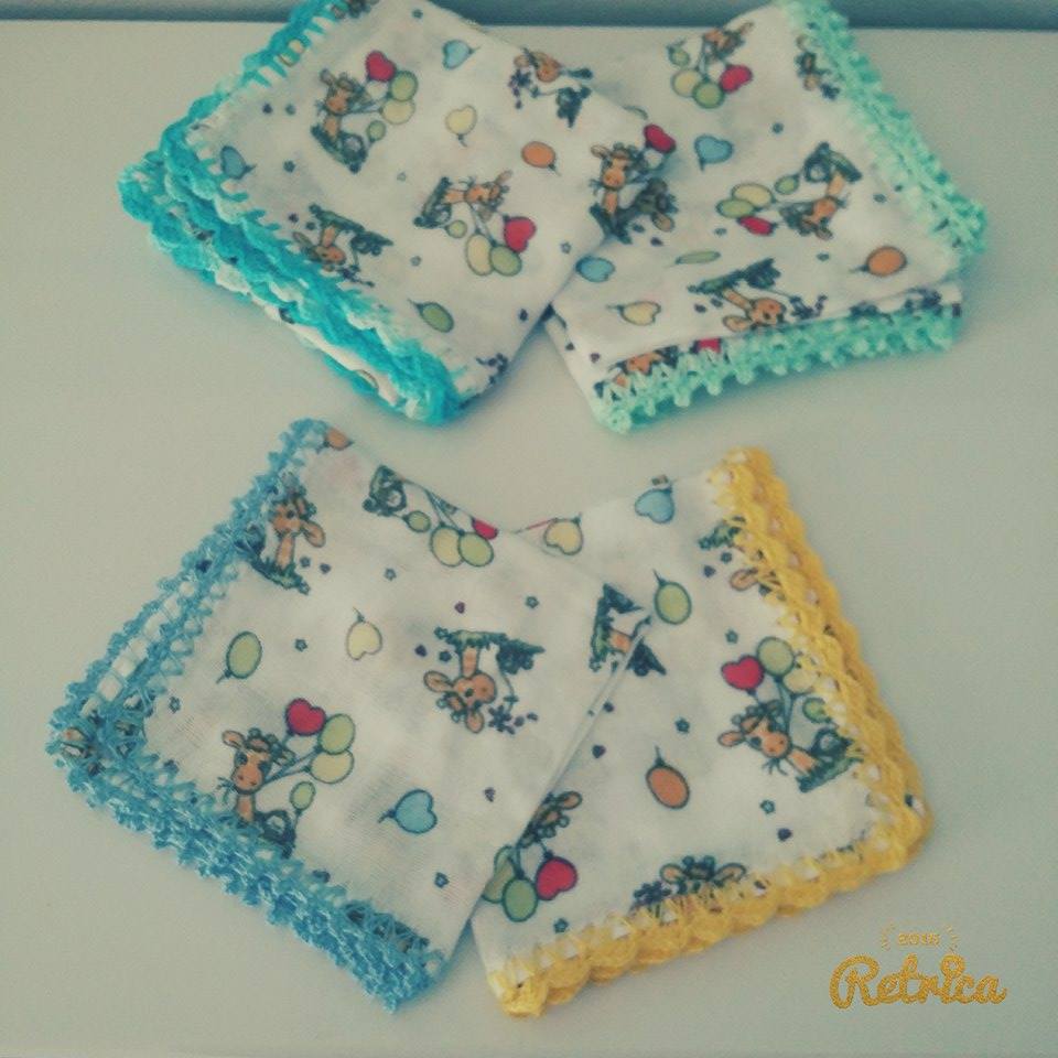 Crochet nozzles for diapers