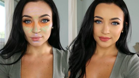 how to use colored concealers