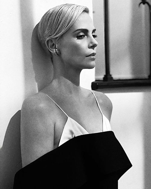 Charlize Theron Youth Short Hair