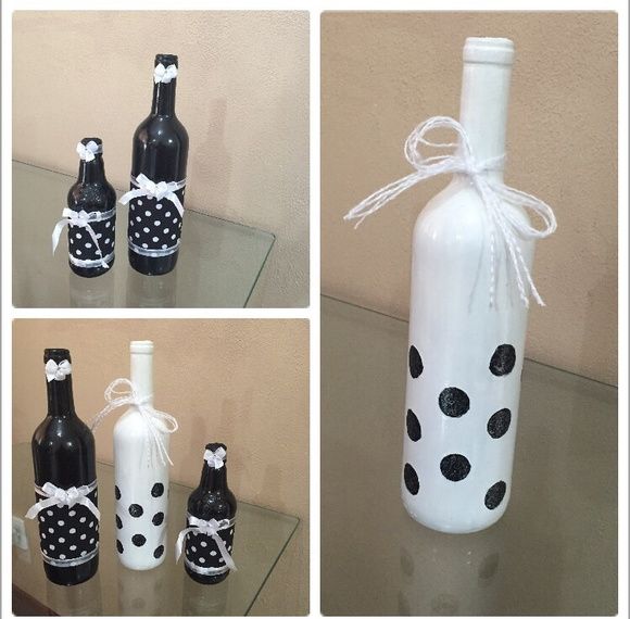 Decorated bottles from the 60s