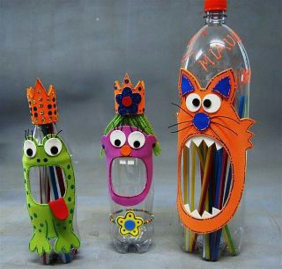 pet-bottle-pencil holder