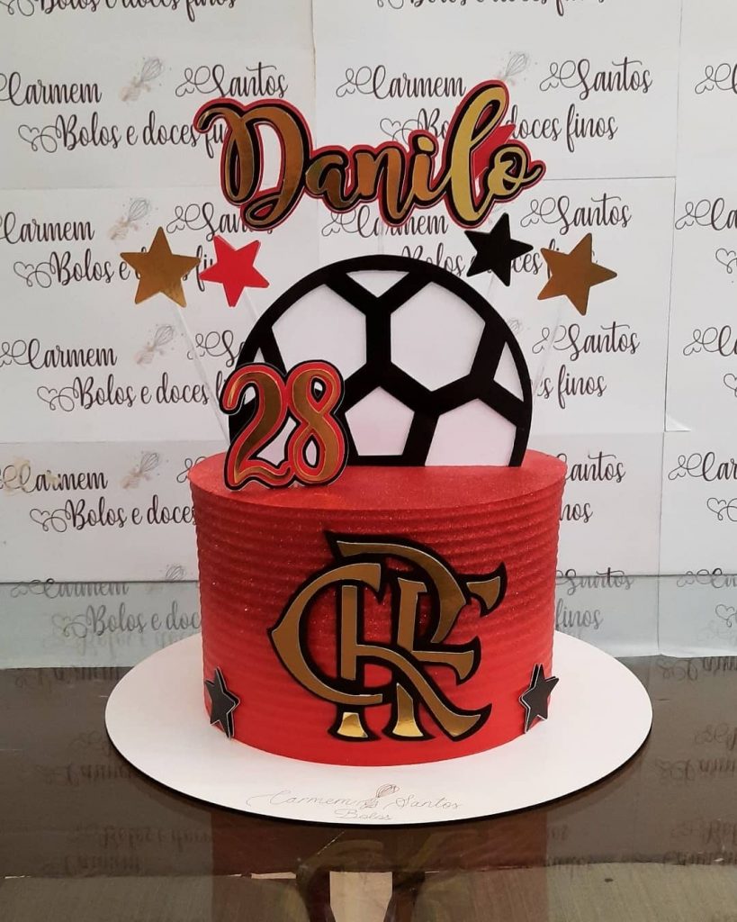 Flamengo Cake Topper