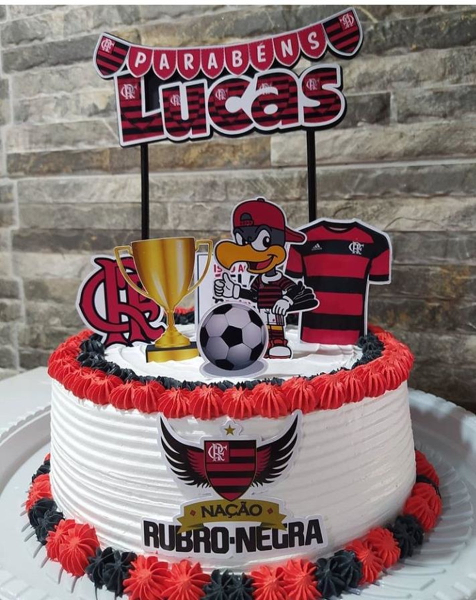 Flamengo Cake Topper