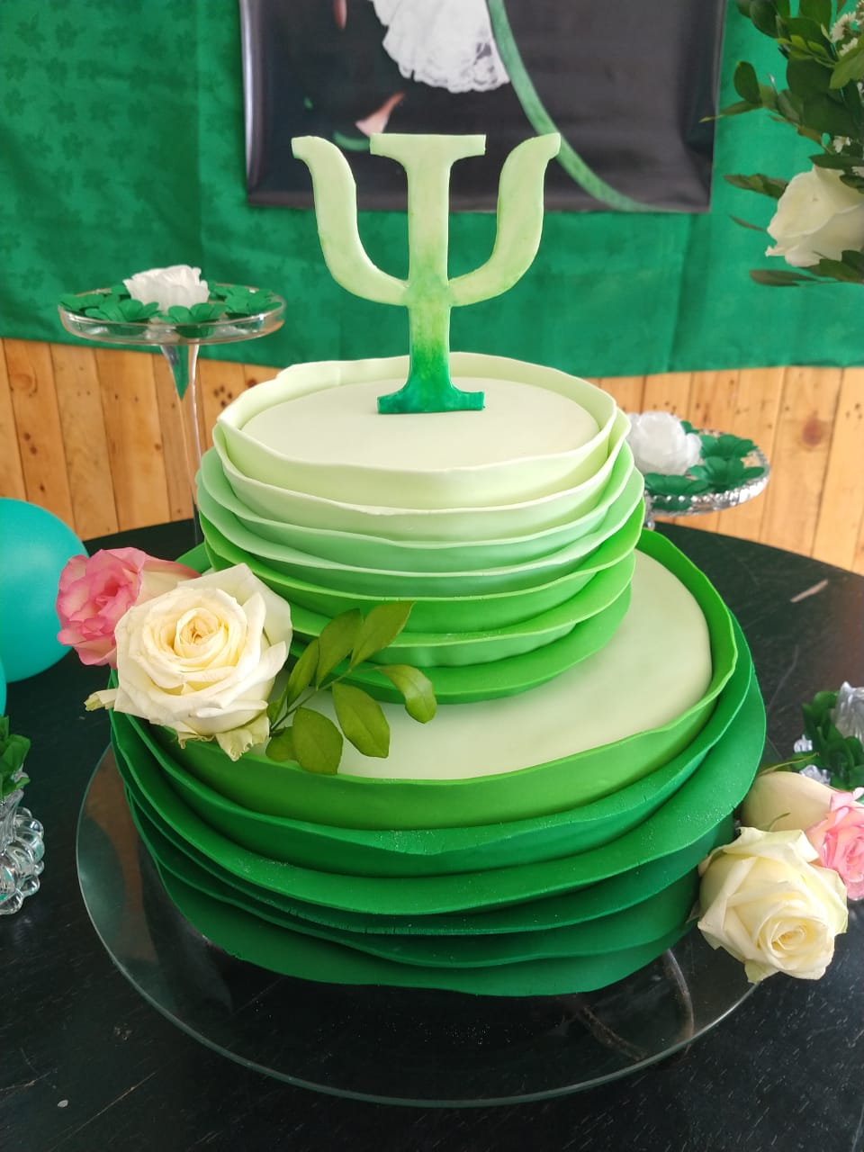 Green Glow Cake
