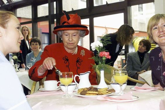 like dining with queen elizabeth