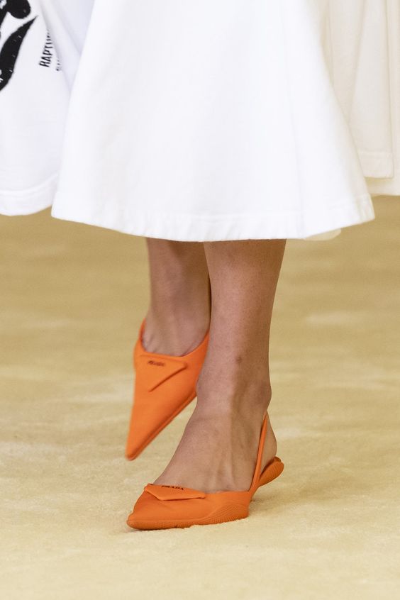 orange color trend spring 2021