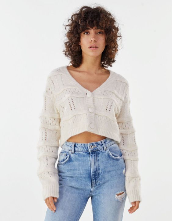 cropped cardigan spring 2021