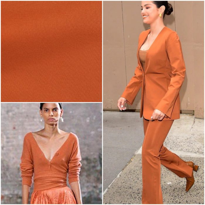 Oxide Orange Trendy colors summer 2021