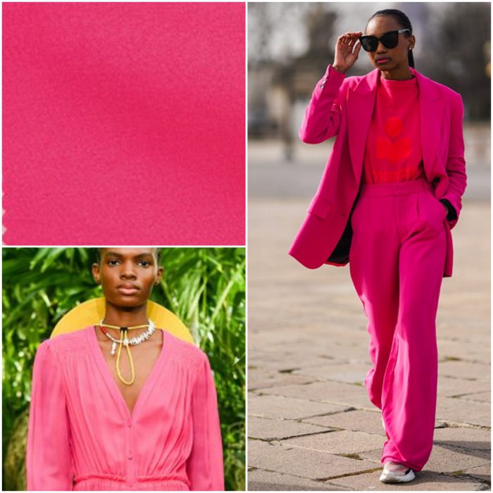 Raspberry Sorbet Trendy colors spring summer 2021