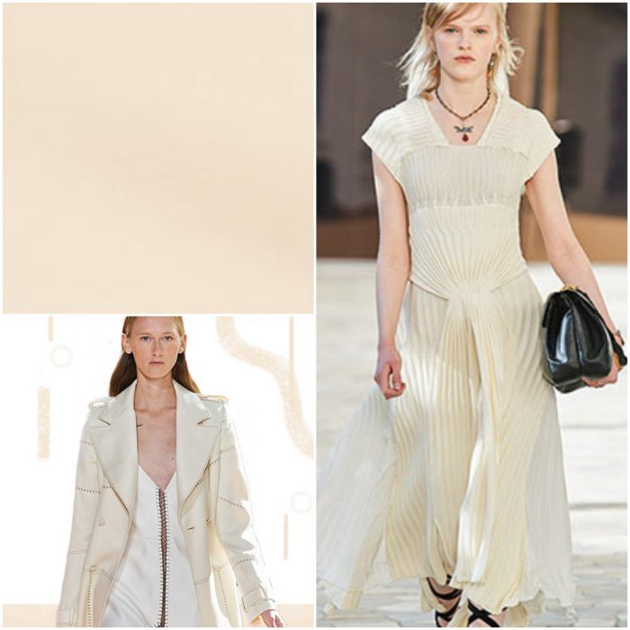 Cream Trendy colors spring summer 2021